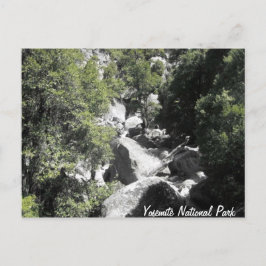 Postal de viaje del Parque Nacional Yosemite