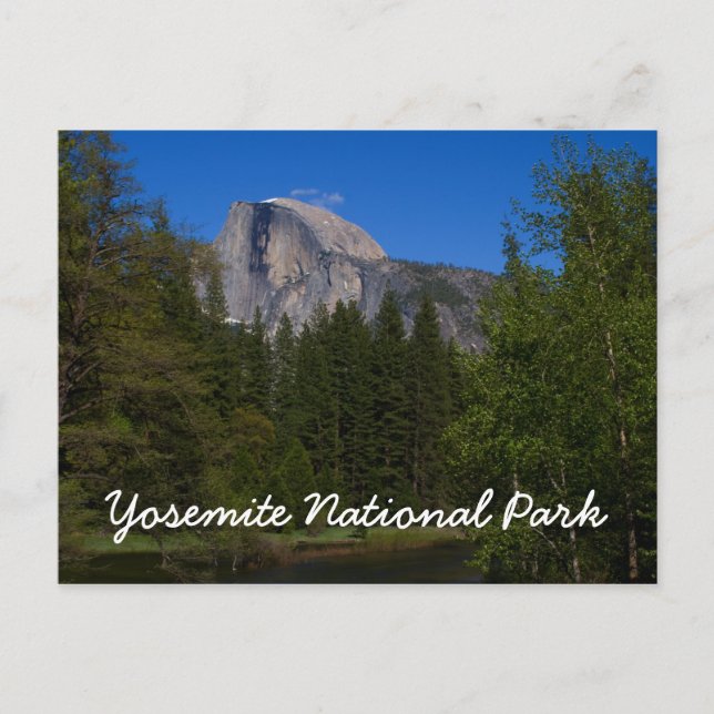 Postal de viaje del Parque Nacional Yosemite de me (Anverso)