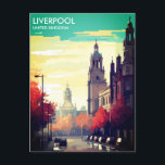 Postal de viaje del Reino Unido Liverpool<br><div class="desc">Postal de viaje del Reino Unido de Liverpool Enviar un pedazo del encanto de Liverpool a través de las millas y dejar que esta postal sea un recordatorio tangible de la vibrante energía y riqueza cultural que hacen de Liverpool un destino de visita obligada.</div>
