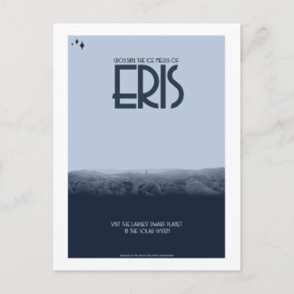 Postal de viaje espacial - Eris