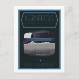 Postal de viaje espacial - Kerberos