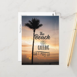 Postal de viaje inspirador