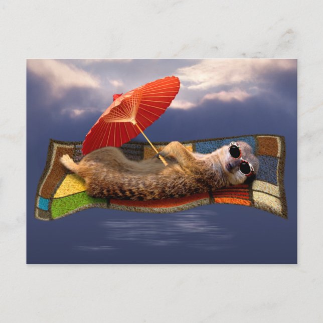 Postal de viaje por alfombras mágicas (Anverso)