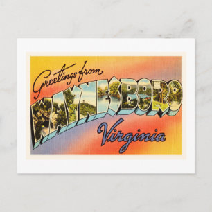 Postal de Viaje Viejo Viejo Viaje Vintage de Wayne