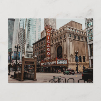 Postal de viajes de Chicago