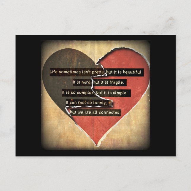 Postal de vida (Anverso)