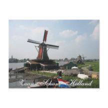Postal de viento de Zaanse Schans