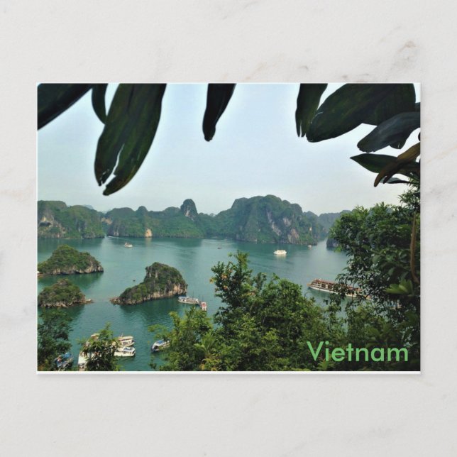 Postal de Vietnam (Anverso)