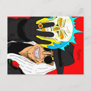 postal de villano maestro