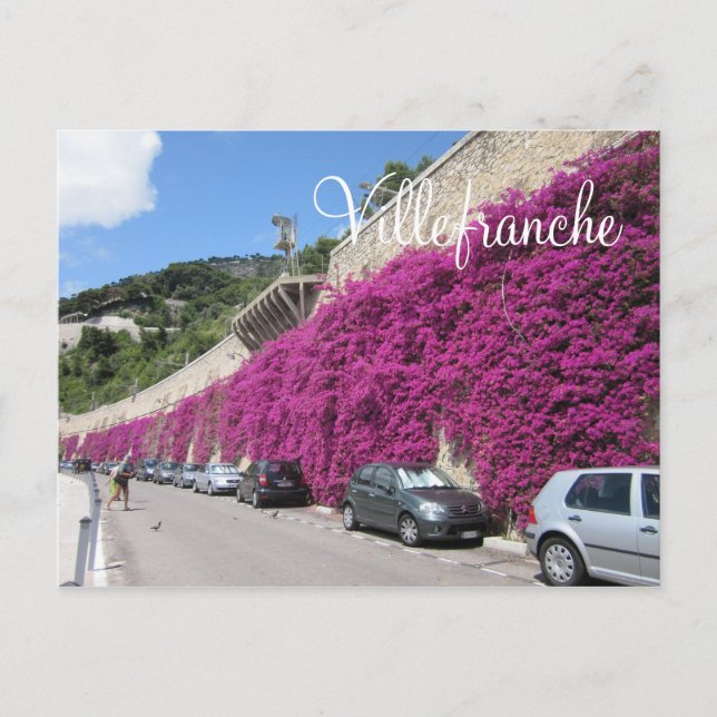 Postal de Villefranche (Anverso)