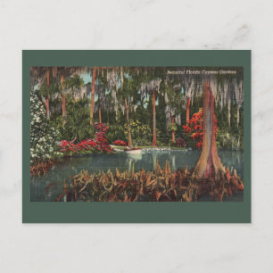 Postal de Vintage de Cypress Gardens