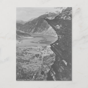 Postal de Vintage de Flydaisjuvet Geiranger