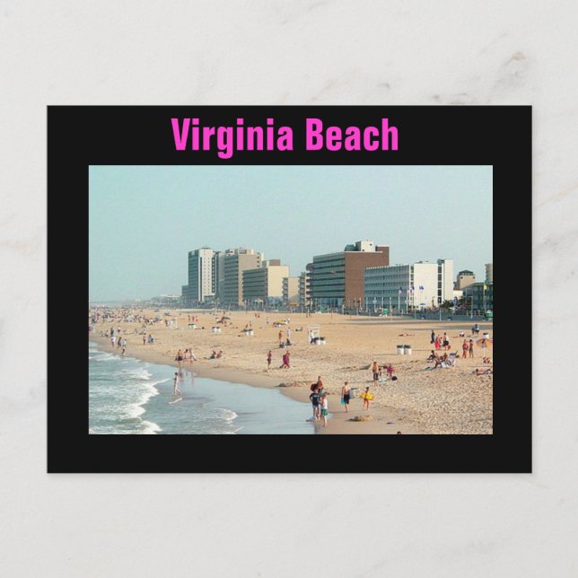 postal de Virginia Beach (Anverso)