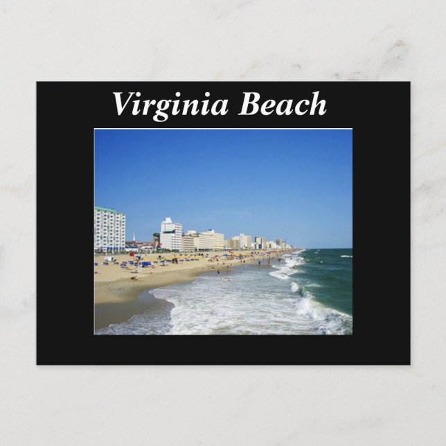 postal de Virginia Beach (Anverso)