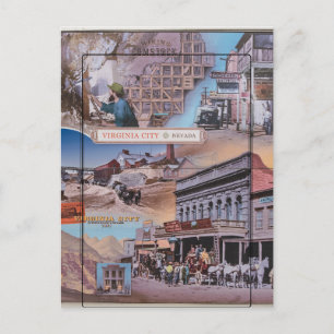 Postal de Virginia City Nevada