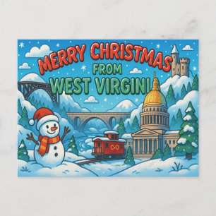 postal de VIRGINIA OCCIDENTAL