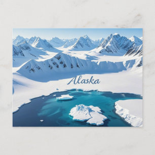 postal de vista de alaska