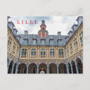 Postal de vista de Bolsa de Valores de Lille