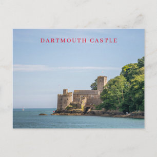 postal de vista de Castillo de Dartmouth