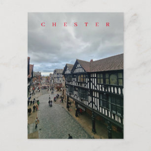 postal de vista de Chester Foregate Street
