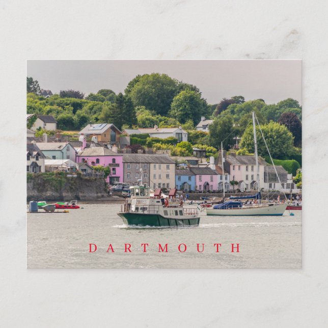postal de vista de Dartmouth (Anverso)