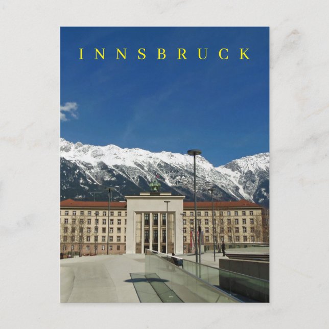 Postal de vista del Monumento de Liberación de Inn (Anverso)