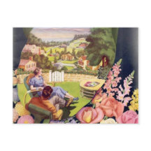 Postal de vistas de península