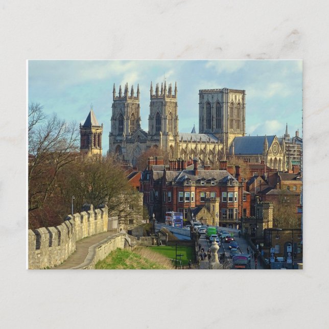 Postal de vistas de York (Anverso)