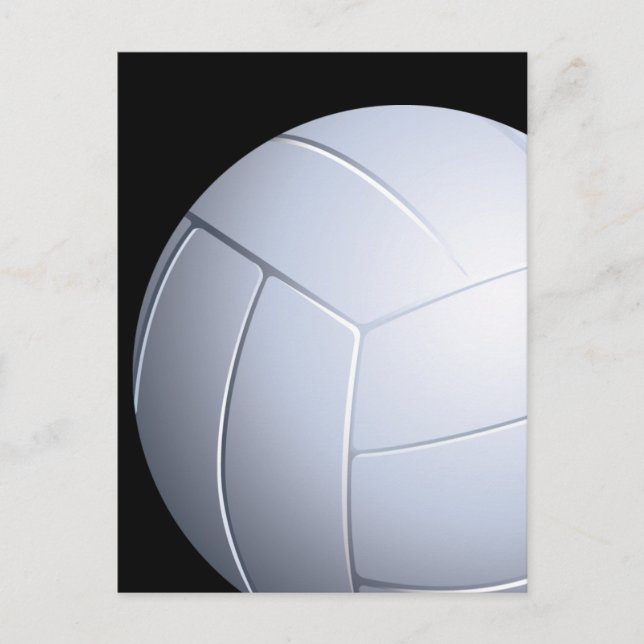 Postal de voleibol (Anverso)
