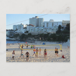 Postal de voleibol de playa Bondi