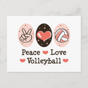 Postal de Voleibol por la Paz