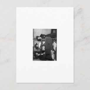 Postal de voto de fotografía de época