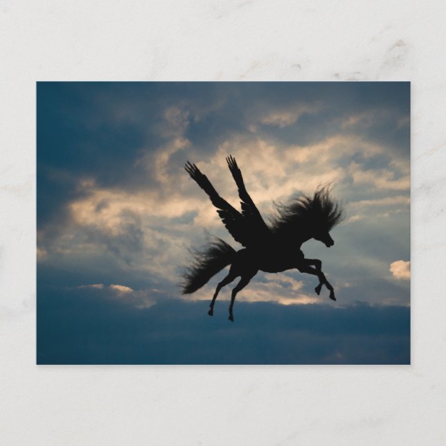 Postal de vuelo nocturno (Anverso)