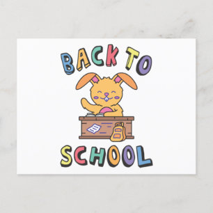 Postal De vuelta a la escuela