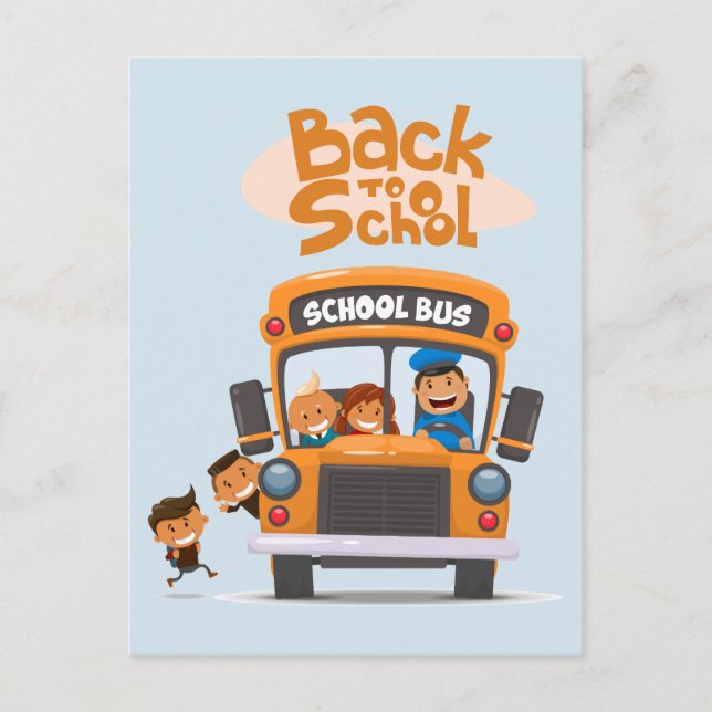 Postal De vuelta a la escuela (Anverso)