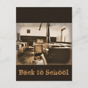 Postal De vuelta a la escuela