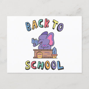 Postal De vuelta a la escuela