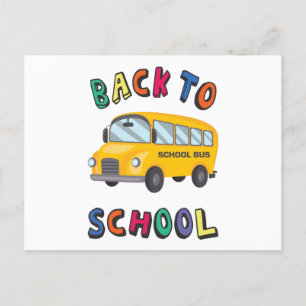 Postal De vuelta a la escuela