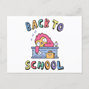 Postal De vuelta a la escuela