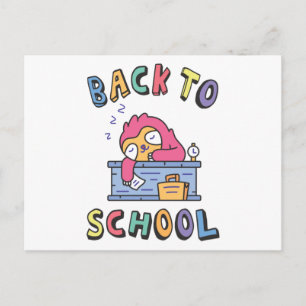 Postal De vuelta a la escuela