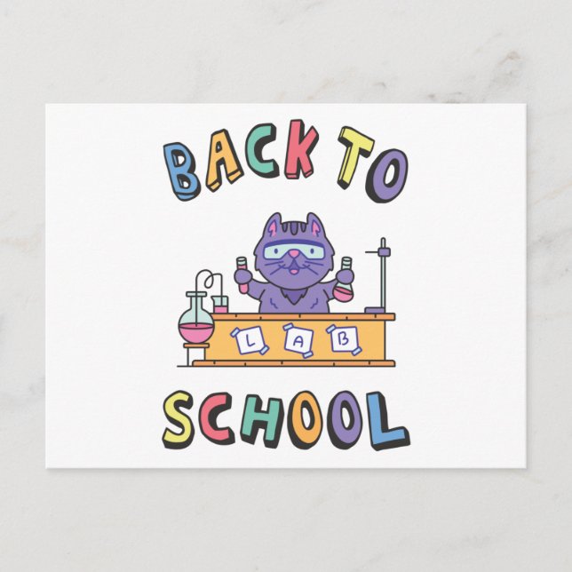 Postal De vuelta a la escuela (Anverso)