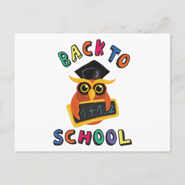 Postal De vuelta a la escuela (Anverso)
