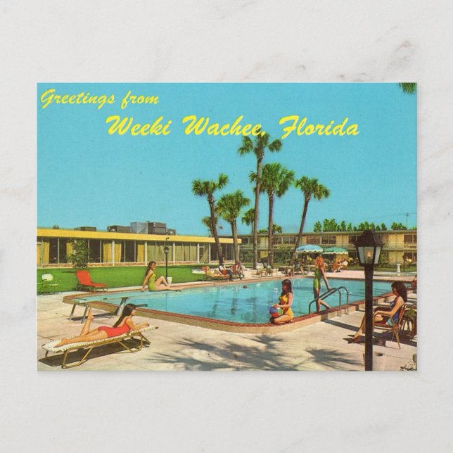 Postal de Wachee Florida (Anverso)