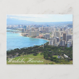 Postal de Waikiki
