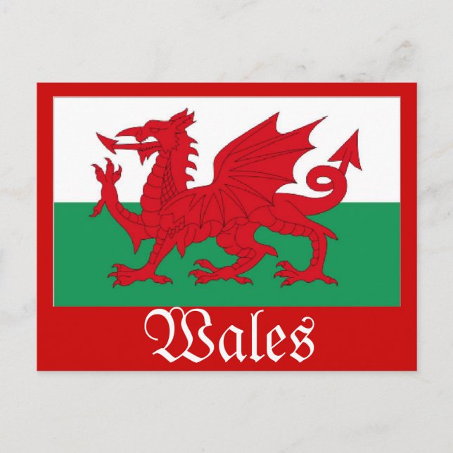 postal de wales (Anverso)