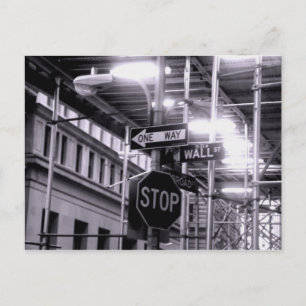 Postal de Wall Street