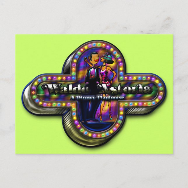 Postal de Walldo Astoria (Anverso)