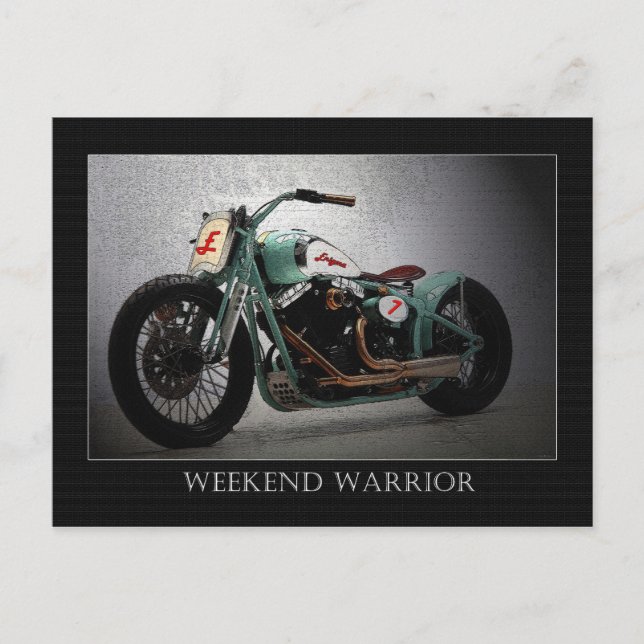 Postal de Warrior de fin de semana (Anverso)