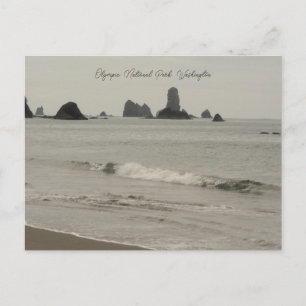 Postal de Washington Beach para el Parque Nacional