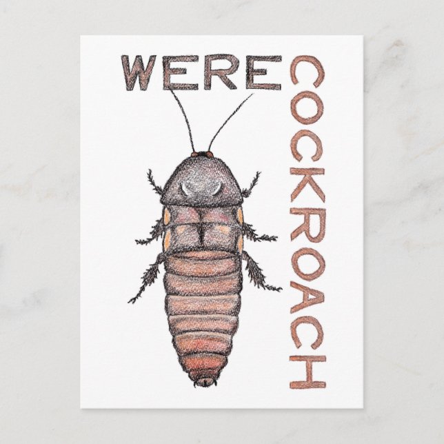 Postal de Werecockroach (Anverso)